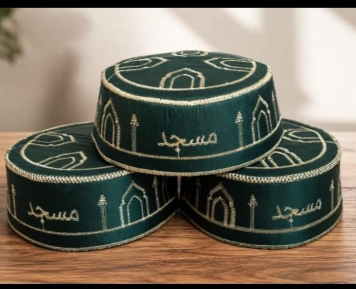 Premium Namazi Caps – Pack of 12