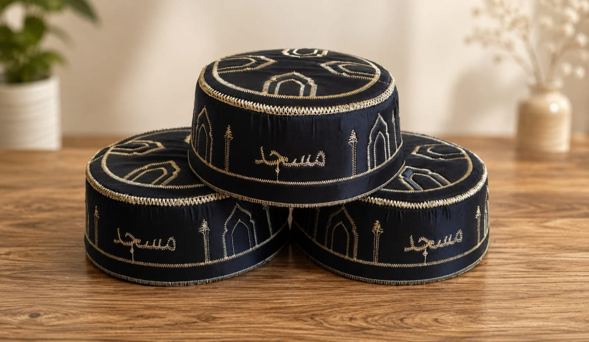 Premium Namazi Caps – Pack of 12